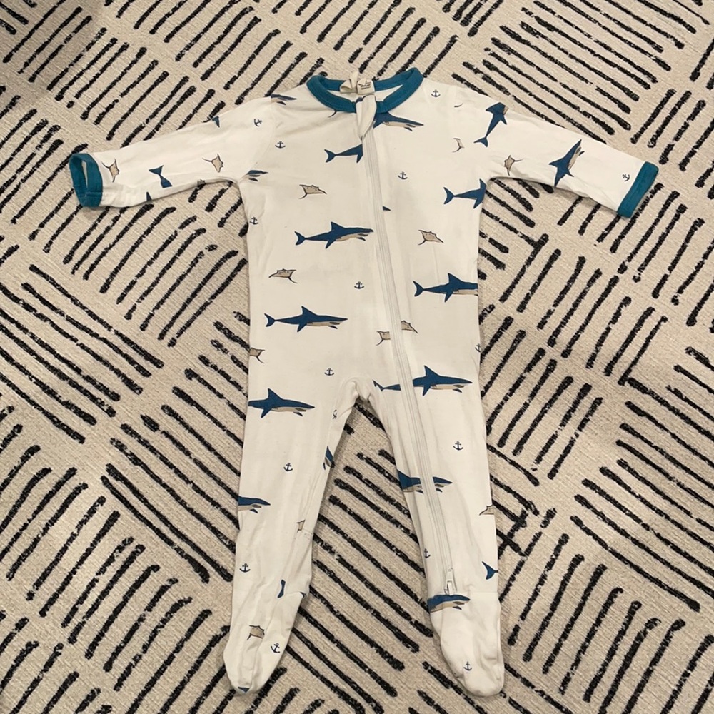 Kyte baby deep sea zip footie